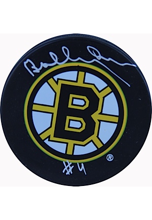 Bobby Orr Bruins Autograph Puck (Great North Road Auth)